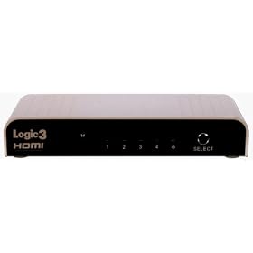 Logic3 HDMI 4 Way Switch Box With Remote (PS3)