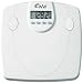 Weight Watchers WW70W Digital Bathroom Scale with Body Fat & Hydration Sensors, Capacity 330 lb x 0.2 lb, 12 x 12 in. Base