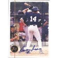 Donny Leon, Norwich Navigators - Yankees Affiliate, 1999 Just Certified Autograph Autographed Card