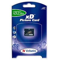 Verbatim - Flash memory card - 512 MB - xD-Picture Card
