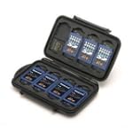 Pelican 0910 Memory Card Case - Polycarbonate - Black - 16 Memory Card