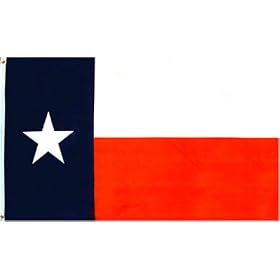 Texas US State Lone Star Flag: 3x5foot Poly
