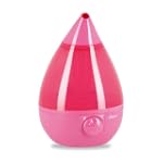 Crane Drop Shape 2.3 Gallon COOL Mist Humidifier, Pink