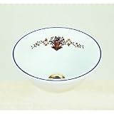 Herbeau 040505 Sceau Rose Powder Room Meuse 12 Vessel Lavatory Sink 0405