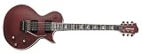 Fernandes Monterey Deluxe Tremolo Electric Guitar _ Wine Red Satin