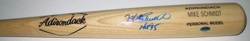 Mike Schmidt Autographed/Hand Signed Adirondack Baseball Bat with HOF 95 Inscription