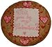 12 Giant Valentine Cookie Cake, Personalized Message