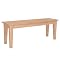 Shaker-Style Bench - Unfinished