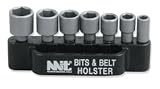 7-pc. Power Nut Driver Bit Set