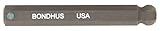 Bondhus 31407 1/8' ProHold Socket Ball End Bit with ProGuard Finish, 2' [並行輸入品]