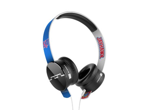  SOL Republic Tracks On-Ear Headphones - University of Kansas Jayhawks (1211-UKS) 