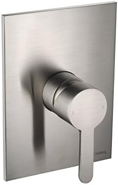 Isenberg 180.2200BN Serie 180 1-Way Pressure Balance Valve and Shower Trim, 180.2200, Brushed Nickel