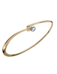 Ed Levin, Gotcha Bracelet, .925 Sterling or 14K Gold Laminate, White Pearl, Sizes S - L