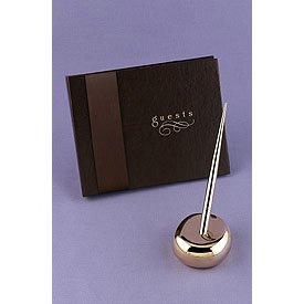 Mocha Dream Guestbook- Chocolate