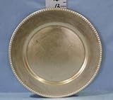 Charge it by Jay Gold Beaded Round Charger Plates, Set of 4