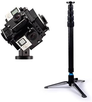 FOREVER100 FG3+3 w/ Carbon Monopod VR 360° Panorama Mount Rig for 6x GoPro HERO 3 3+ 4
