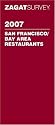 Zagat 2007 San Francisco Bay Area Restaurants