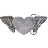 WINGED HEART Belt Buckle