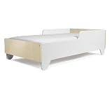 Spot On Square Hiya Toddler Bed, White/Birch