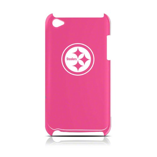 NFL Pittsburgh Steelers Varsity Jacket Hardshell Case for iPod Touch 4G, Pink, 4.4x2.4-Inch