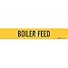 Brady 7031-1, 90014 Self-Sticking Vinyl Pipe Marker, (Pack of 50 Cards)