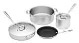 All-Clad Master Chef 2 6-Piece Cookware Set with Nonstick Fry Pan
