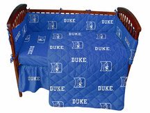 Duke Blue Devils Crib Set Colors From College Covers