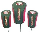 San Francisco 49ers Mesh Golf Barrel Head Cover Set