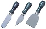 Prodyne Set of 3 Cheese Knives with Green Marble Handles (KM-3)