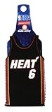 LEBRON JAMES #6 MIAMI HEAT BOTTLE JERSEY KOOZIE