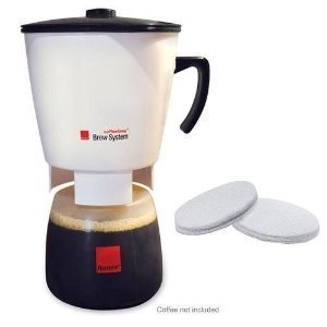 Ronco Coffeetime Brewer System White CT1000WHGEN - Cold Brewing, Recipe Bookle (2 Filters included)
