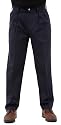 Wrangler Rugged Wear Men's Relaxed Fit Casual Pant with Teflon Coating, Navy