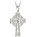 Sterling Silver Large Filigree Celtic Cross - Made in Ireland
