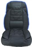 Neon Lighted Racing Universal Bucket Seat Cover - Black/Blue