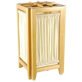 Asian D�cor - 18 Helsinki Japanese Shoji Lantern Oriental Lamp w  Pleated Cotton Shade -... from Lava Lamps