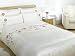 Katrina Cream Single Bed Luxury Floral Duvet Cover Set