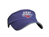 SweatVac Performance Race Visor - USAT Blue