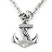 Jewelry : Anchors Away! Silver Necklace