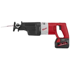 Milwaukee 0819-21 18-Volt Cordless Lithium-Ion Sawzall Reciprocating Saw with Case by Milwaukee