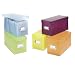 Set of 5 Plastic CD Boxes
