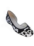 CORSO COMO Daisy Calf Flat in Black / White