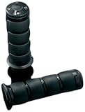 Kuryakyn 6340 Black Universal ISO-Grip for 1 Handlebar