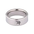 NFL Titanium Logo Ring - Vikings