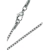 24" Stainless Steel Box Chain 2mm Lobster Clasp