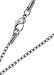 Jewelry : 21' Stainless Steel Box Chain Ideal for Pendant 2mm width Lobster Clasp