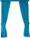 Carolina Panthers Short Curtain Panels