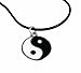 Hip Mall Yin Yang Pendant Leather Necklace 90s Festival Lucky Protection