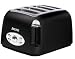 AROMA 4 SLICE COOL TOUCH TOASTER - BLACK