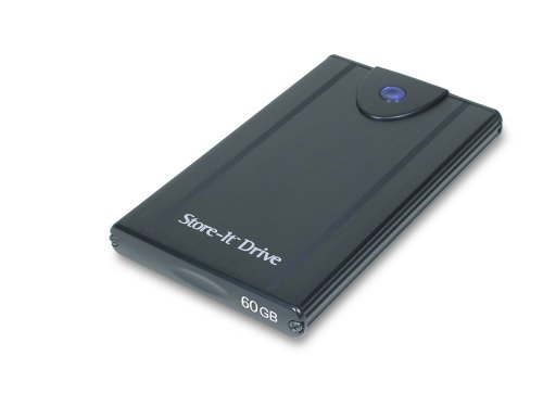 Pexagon Store-It 60 GB 2.5 Portable USB 2.0 External Hard Drive ( S60G255U )