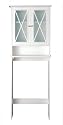 Citadel Space Saver Two-Door Bath Storage Cabinet, White